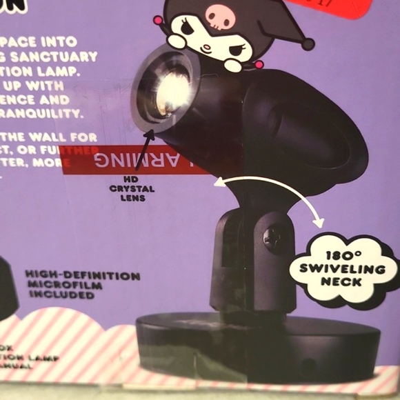 Kuromi Wall projection NIB - Picture 3 of 5